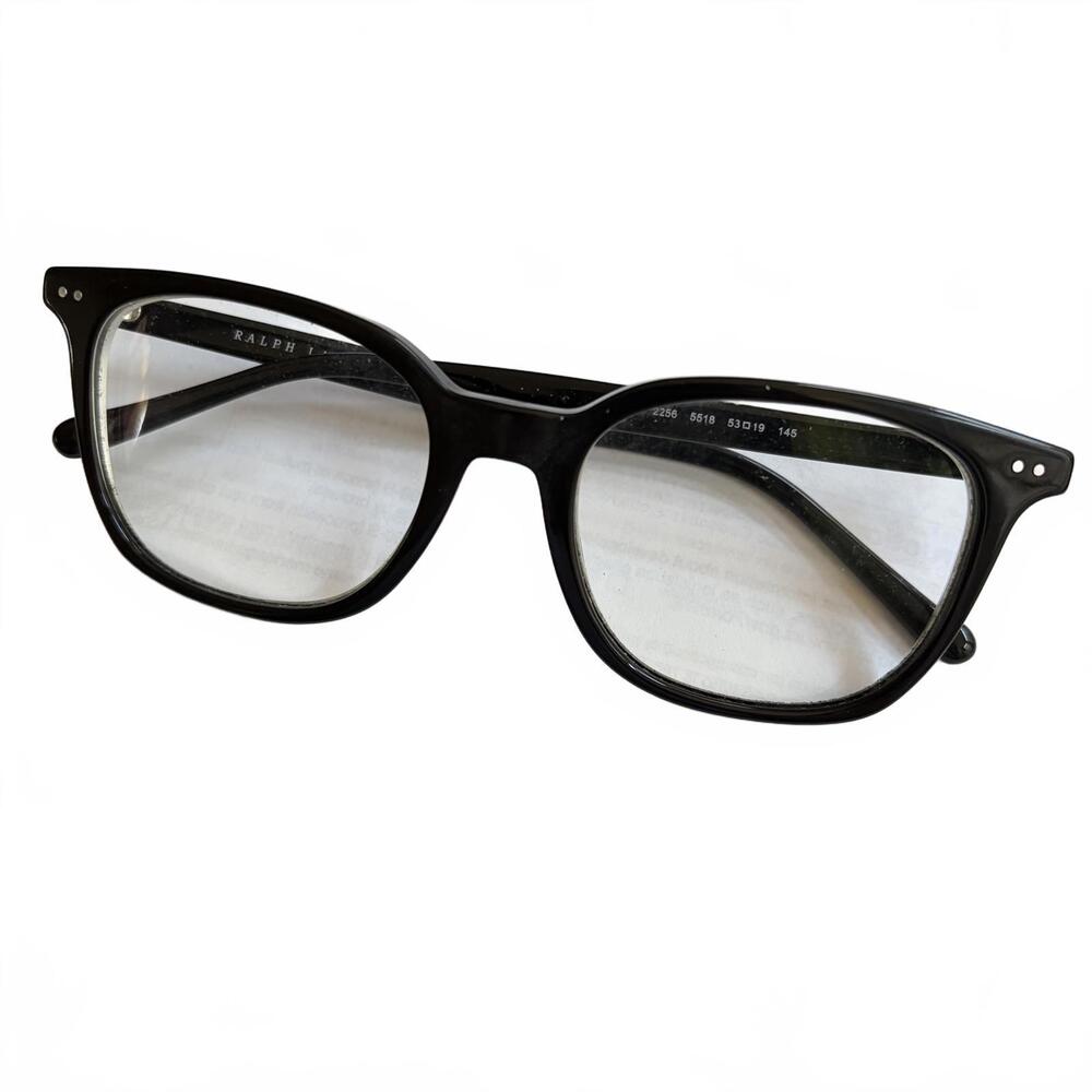 Polo Ralph Lauren Eyeglasses Frame ONLY PH2256 5518 53-19-145 Tartan Black Green